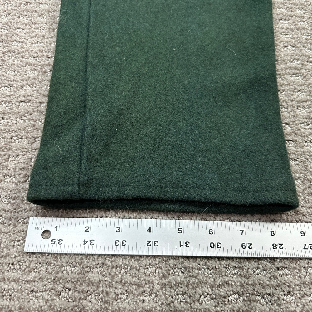 Vtg Codet Mens Forest Green Wool Blend Outdoor Hunting Pants 38x33 Made in CAN - Picture 3 of 9
